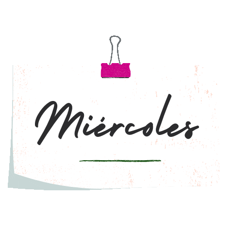 Spanish Wednesday Sticker by gabulopez