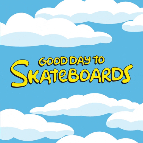 Simpsons Homer GIF by Good Day To Skateboards