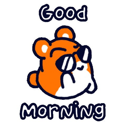 Good Morning Sticker Sticker