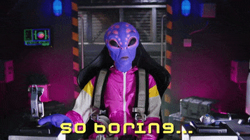 Tired Aliens GIF