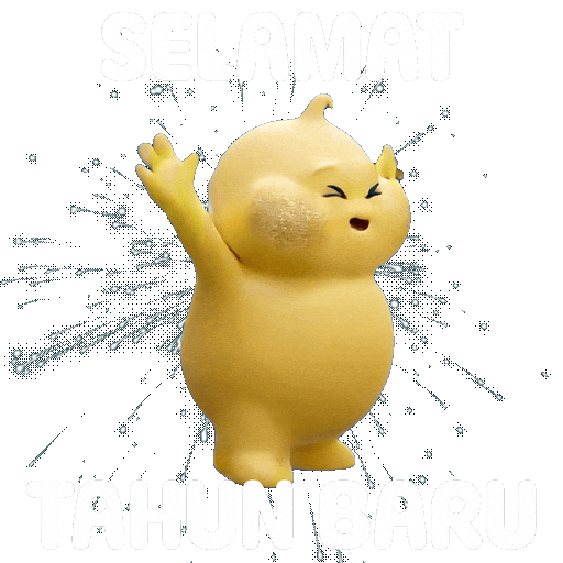 Excited New Years Sticker by Butter baby