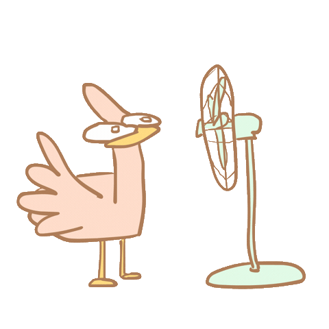 Cool Down Heat Wave Sticker