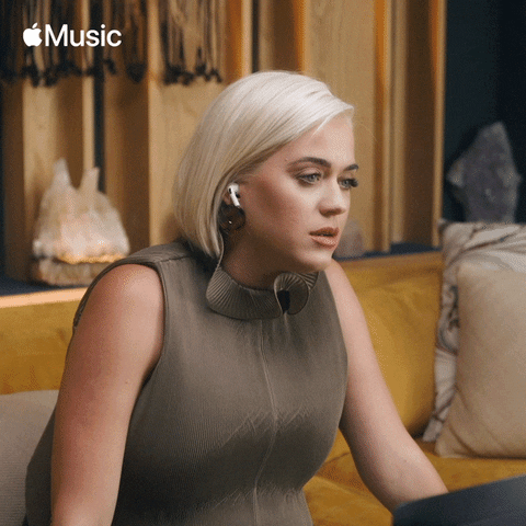 Staring Katy Perry GIF by Apple Music