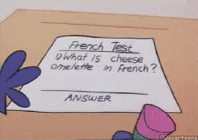 French Quiz GIF