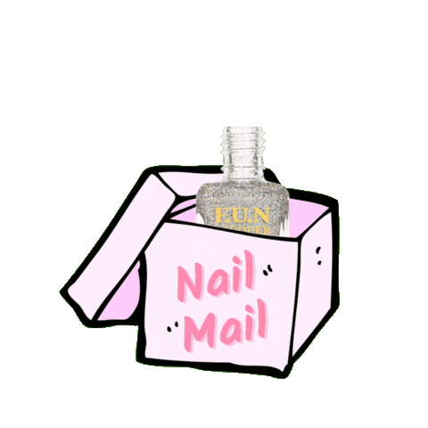 Nail Mail Sticker by F.U.N Lacquer