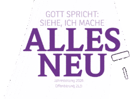 Alles Neu Sticker by VELKD