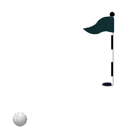 Stripe Golf Sticker