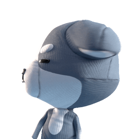 No Idea Idk Sticker by The Plooshies