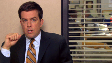 hard the office GIF
