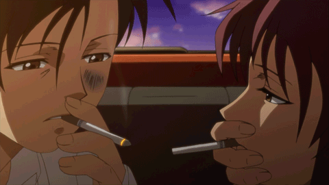Featured image of post Sad Anime Smoking Gif Animated gif uploaded by