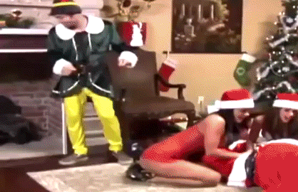 christmas fail GIF