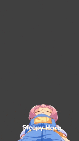 Sleepy Haru GIF