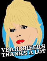 Absolutely Fabulous Thank You GIF