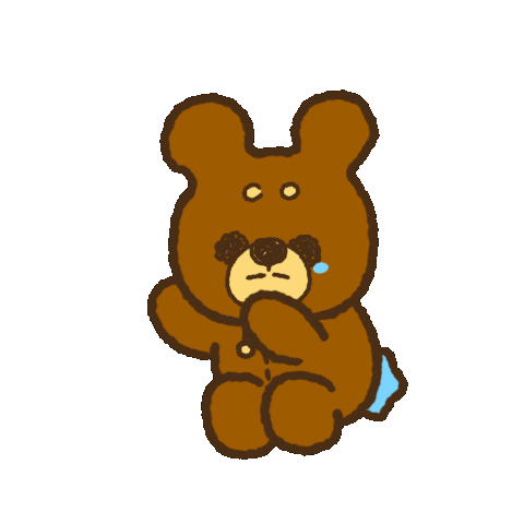 Sad Cry Sticker