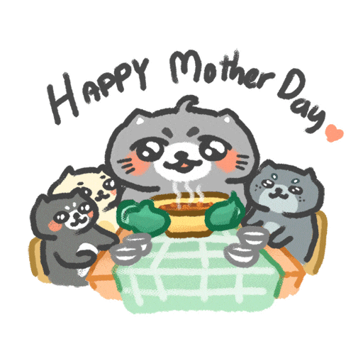 Mother Day Love Mom Sticker