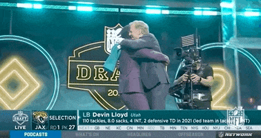 Slow Motion Hug GIF by NFL