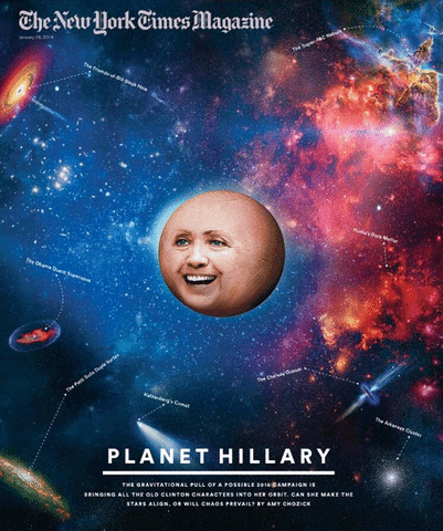 Hillary Clinton GIF by Alex Bedder
