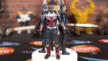Captain America Marvel GIF by Bluefin Collectibles