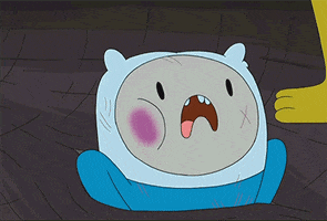 adventure time fighting GIF