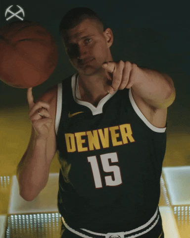 Nikola Jokic Basketball GIF by Denver Nuggets
