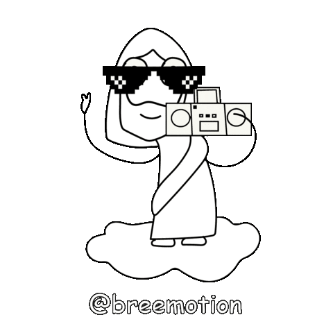 Musica Jesus Sticker