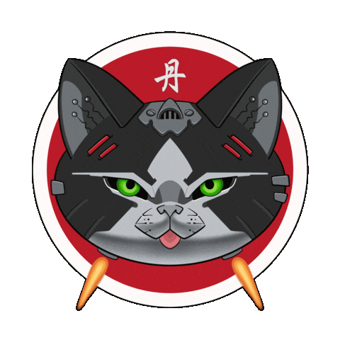 Cat Robot Sticker