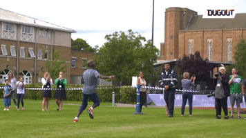 Dugout football soccer running england GIF