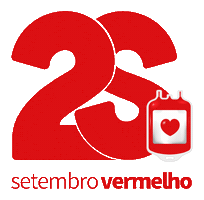 Blood Donation Doacao De Sangue Sticker by Setembro Vermelho 2S