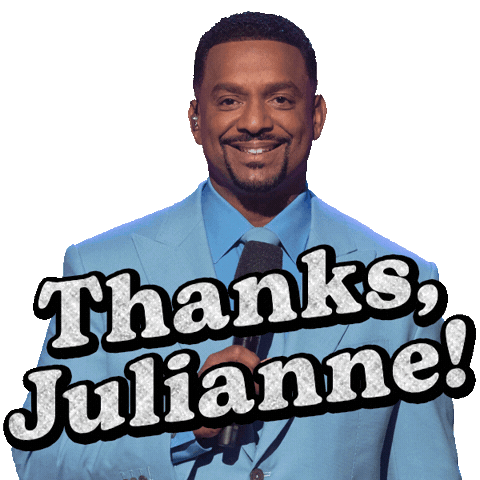 Alfonso Ribeiro Thanks Sticker by Dancing with the Stars
