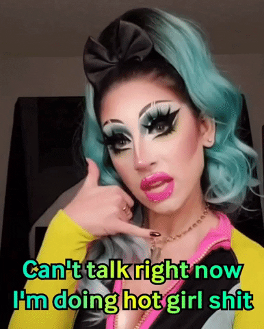VenusEnvyDrag phone drag drag queen busy GIF