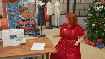 Dance Flirt GIF by The Great British Sewing Bee