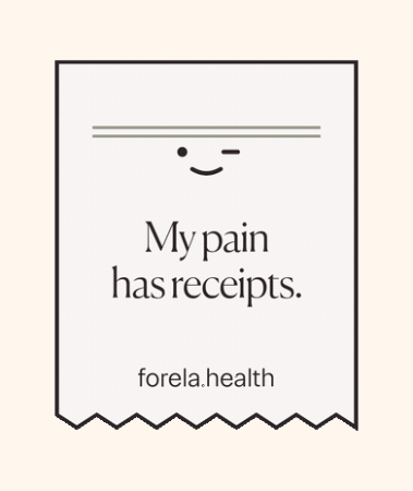Receipts Chronic Pain GIF by Forela