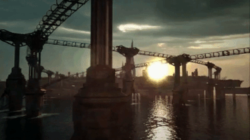 1x animation 3d city scifi GIF