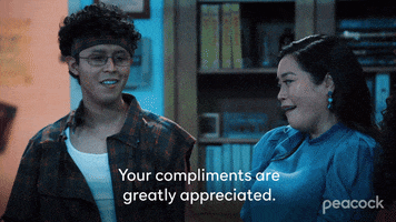 Compliment GIF by PeacockTV