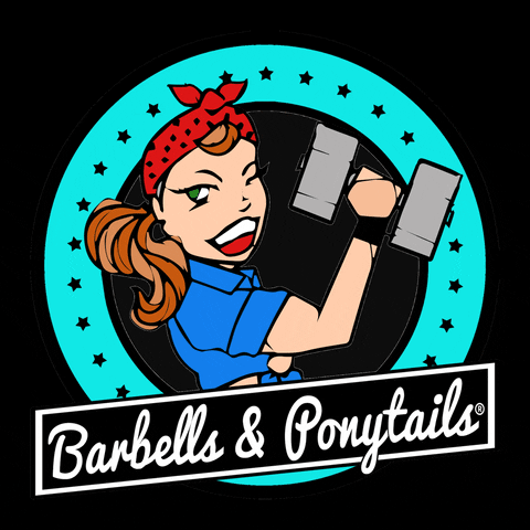 Empower Rosie The Riveter GIF by Barbells & Ponytails