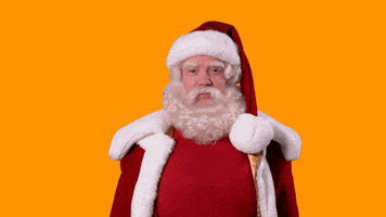 Santa Claus Hello GIF by benniesolo