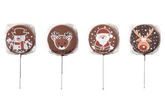 Heart Christmas Sticker by Chjoko