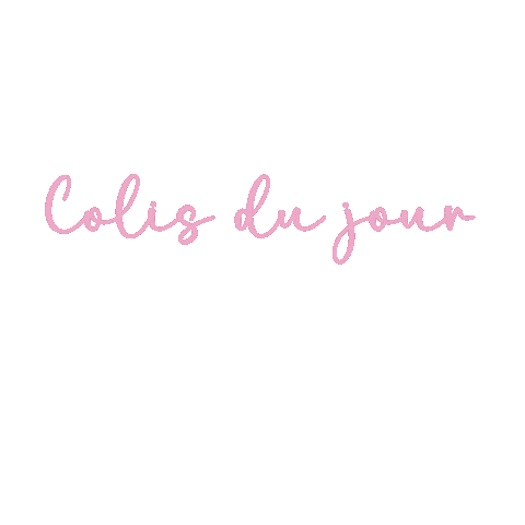 Unboxing Colis Sticker
