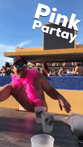 pool party dancing GIF by TheMacnabs