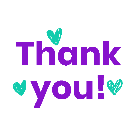 Thank You Sticker by Dark Rubyk
