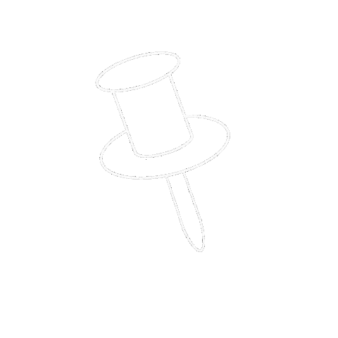 Pin Pushpin Sticker