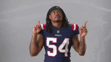 Football Look Up GIF by New England Patriots
