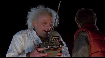 Image result for back to the future gif"