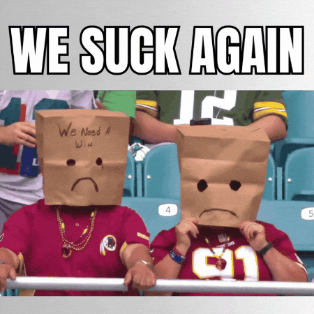 Redskins We Suck Again GIF