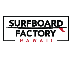Logo Surf Sticker by Surfboard Factory Hawaii