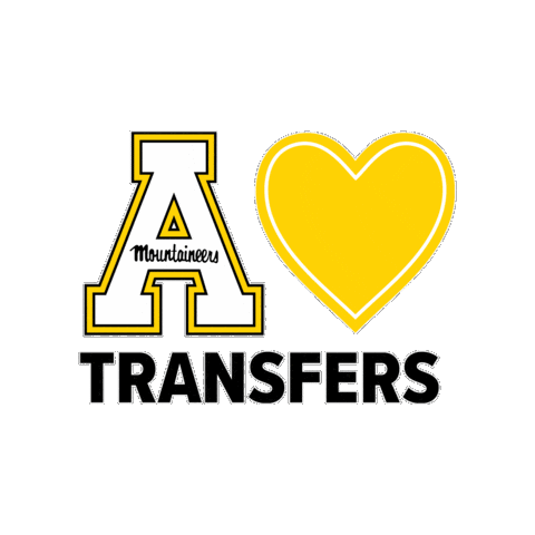 Mountaineers App State Sticker by Appalachian State University
