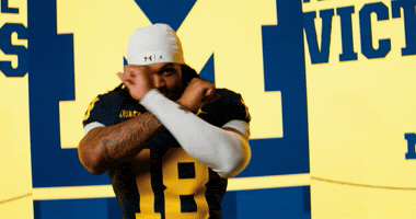 Go Blue Michigan Football GIF by Michigan Athletics
