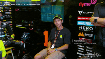 Valentino Rossi Hello GIF by MotoGP