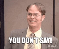You Dont Say The Office GIF
