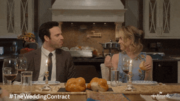 Dinner Party GIF by Hallmark Channel